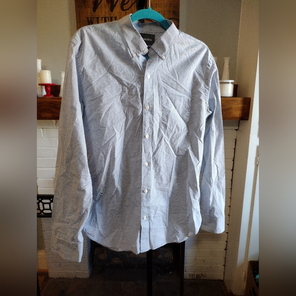 Bonobos striped button down shirt